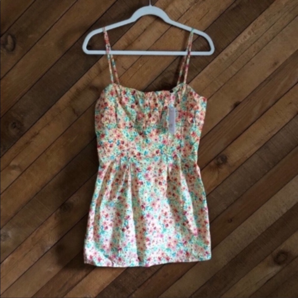 Lovers + Friends NWT summer floral mini dress sz M